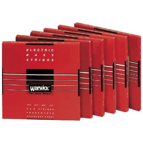 Струна для гитар Струны WARWICK 42200 RED LABEL M4 (45-105): Тип Струна
