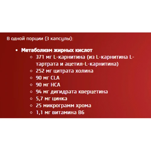 Жироспалювач BioTechUSA Black Burn 90 caps: Форма випуску капсули