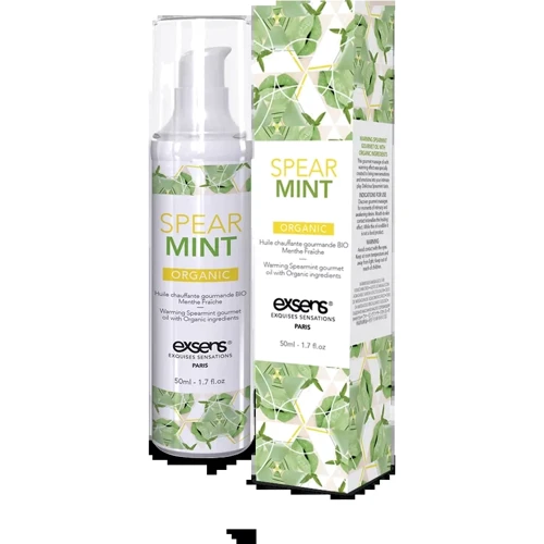 Распродажа! Массажное масло EXSENS Organic Spear Mint 50мл разогревающее (срок годности 10.2020): Тип Масло