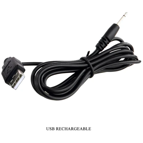 Вибратор с мягкой головкой и клиторальной стимуляцией LYBAILE Pretty Love Thomas USB Red (BI-014621-2)