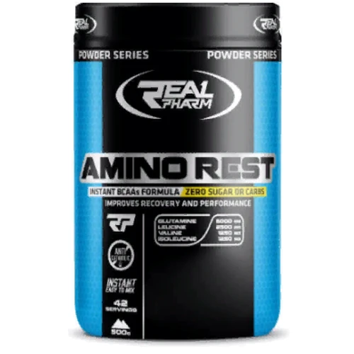 Амінокислота для спорту Real Pharm Amino Rest 500 g / 44 servings / Grapefruit