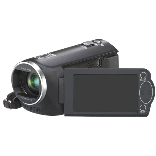 Цифровая видеокамера Panasonic HC-V210EE-H Grey: Экран 2.7", 230 400 пикселей