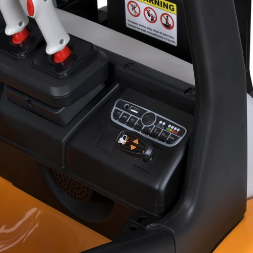 Детский электропогрузчик Bambi желтый (M 5989BLR-6)