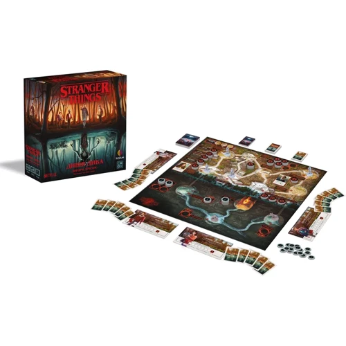 Настольная игра Rozum Странные Чудеса: Вверх Ногами (Stranger Things): Вид для веселой компании