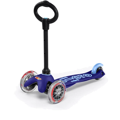 Самокат MICRO серії Mini 3in1 Deluxe - Синій (до 50 kg, до 20 kg з сидінням, 3-х кол.) (MMD014) фото 15
