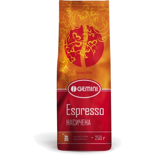 Кава мелена Gemini Espresso 250 г (4820156430058)