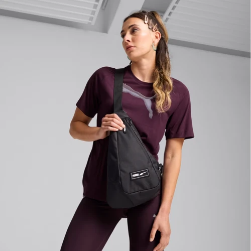 Сумка Puma DECK Sling Bag 13L черная Уни 39х25х12 см (090705-01): Цвет черный
