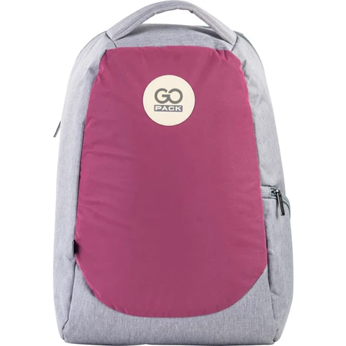 Рюкзак GoPack Сity 169-1 серый, розовый GO21-169L-1