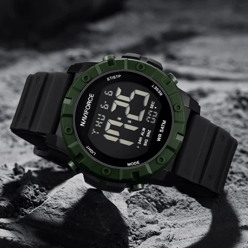 Наручные часы Naviforce Professional Green (1853): Тип циферблата Цифровой (электронный)