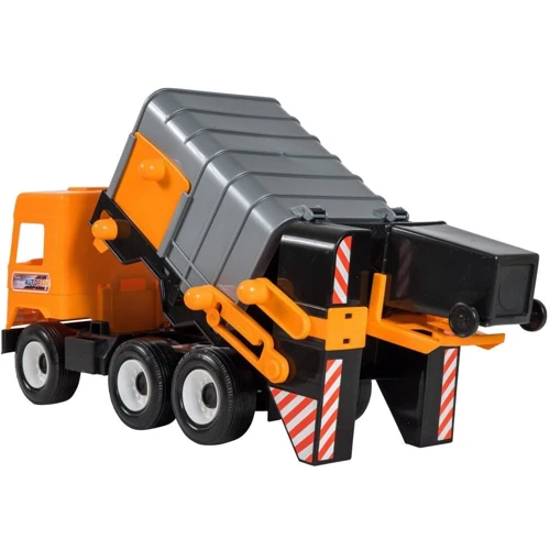 Сміттєвоз Tigres Middle Truck city з контейнером Помаранчевий (39312)
