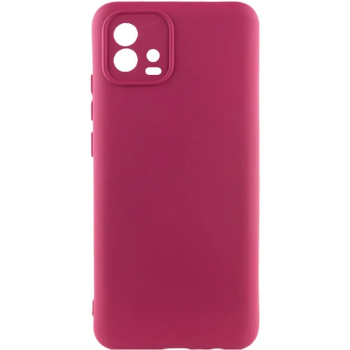 Аксессуар для смартфона Lakshmi Case Silicone Cover Full Camera Marsala for Motorola Moto G72