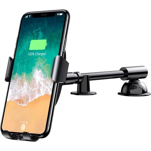 Держатель Baseus Car Holder Gravity Heukji Wireless Charger Black (WXZT-01): Тип автомобильный