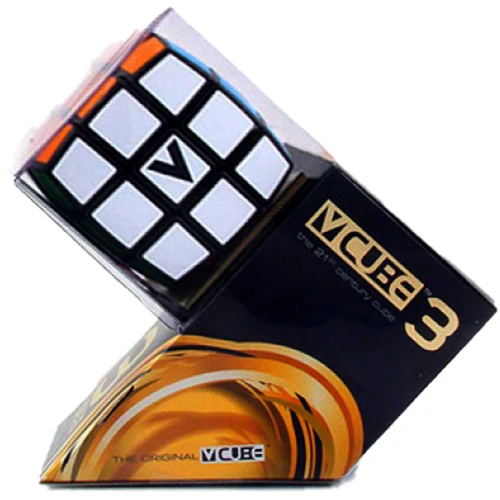 V-CUBE 3х3 Black Pillow Кубик 3х3 черный круглый
