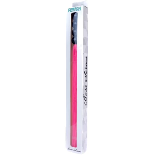 Силиконовый флогер Fetish Boss Series - Silicone Whip Pink 14" (BS6100043)