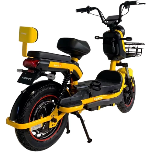 Електроскутер Forte CR800 жовтий (+ акумулятор 12V 32A 5шт) (135244): Розмір 1470х620х1010 мм
