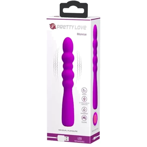Гибкий вибро стимулятор PRETTY LOVE - MONROE, BI-014758