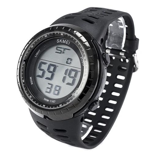 Наручний годинник Skmei 1167 Black: Тип чоловічі