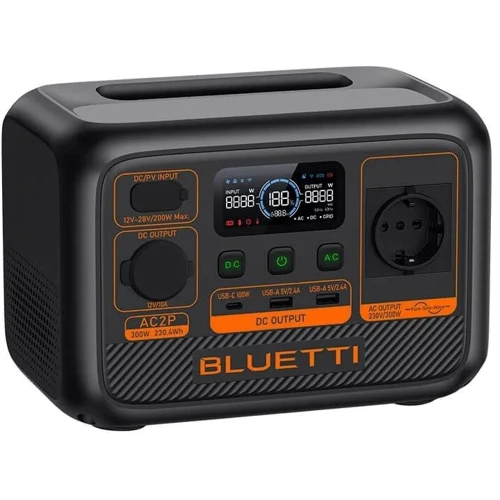 Зарядна станція Bluetti AC2P 230Wh 300W: Кількість USB 3