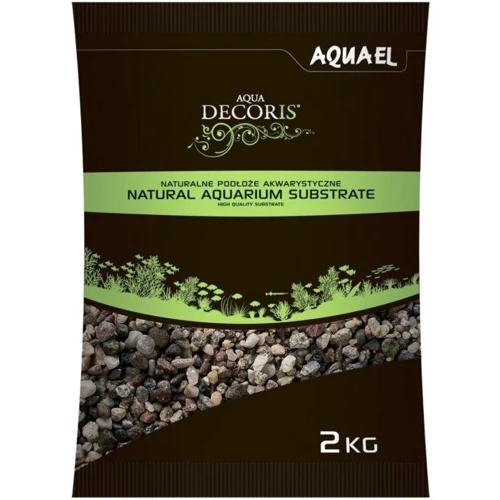Aquael Грунт для аквариума натуральный 3-5 мм 2 кг (5905546209731)