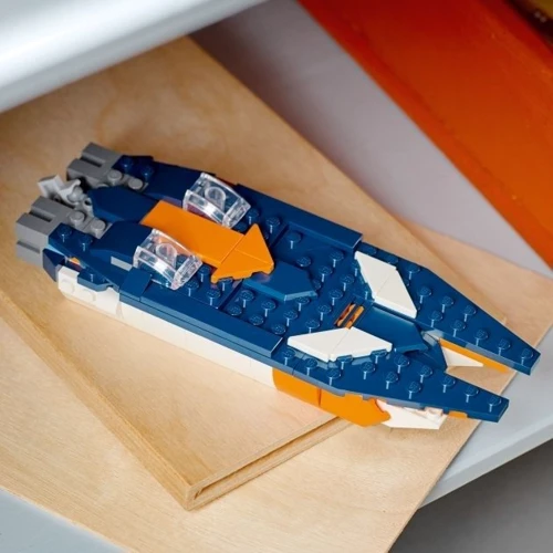 Конструктор LEGO Creator Сверхзвуковой самолёт 215 деталей (31126) фото 4