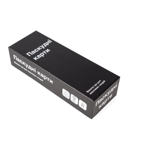 Настільна гра Мадярочка Паскудні карти (Cards Against Humanity) (укр. правила)