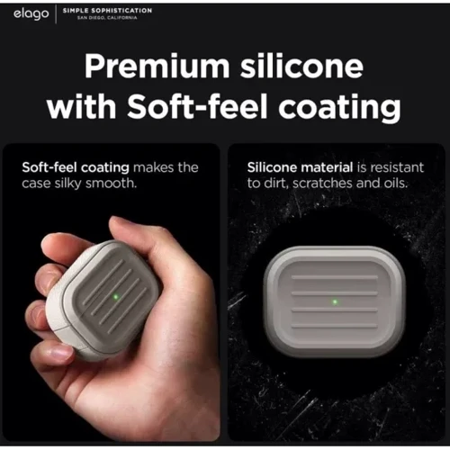 Чехол Elago Armor Case Stone (EAPP2C-ARMOR-ST) for Airpods Pro 2 фото 5