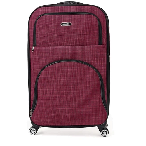 Чемодан Ricco Grande XL pink (T1TEXT1000pink-XL)