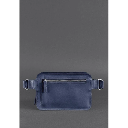 Женская поясная сумка Dropbag Mini BlankNote темно-синяя (BN-BAG-6-navy-blue): Тип Сумки