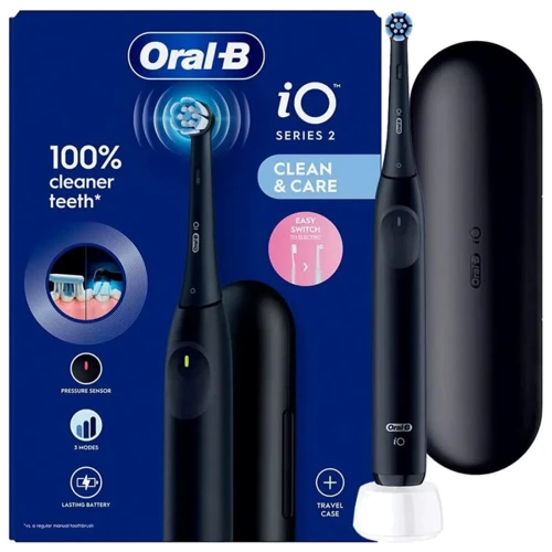 Зубная щетка BRAUN Oral-B iO Series 2 iOS2.1D9.2K Black + футляр