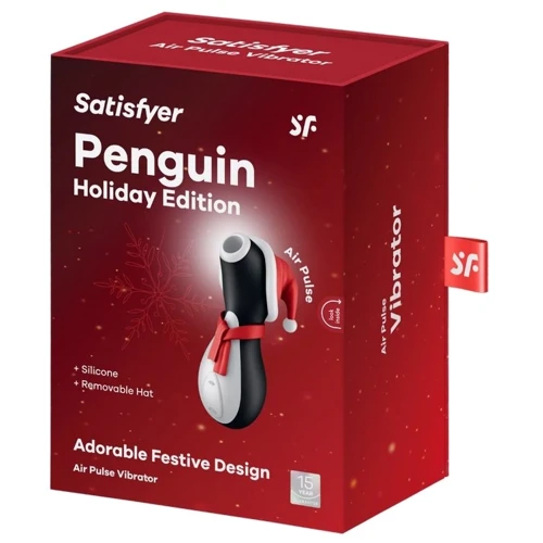 Вакуумний стимулятор Satisfyer Penguin Holiday Edition