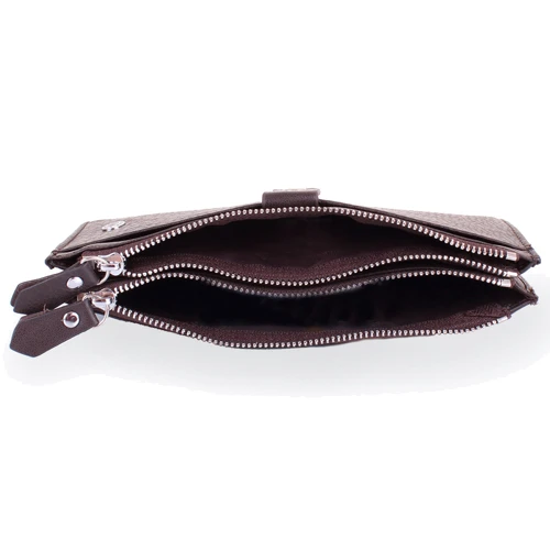Жіночий гаманець ST Leather Accessories коричневий (NST420-coffee) фото 9