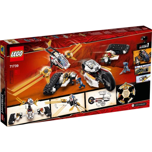 Конструктор LEGO NINJAGO Сверхзвуковой самолёт (71739): Серия NINJAGO
