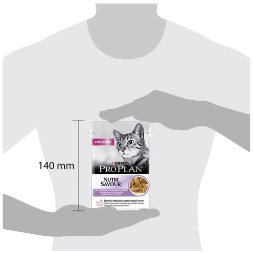 Влажный корм Pro Plan Delicate Nutrisavour с индейкой 5x85г (7613036684446): Порода Все породы