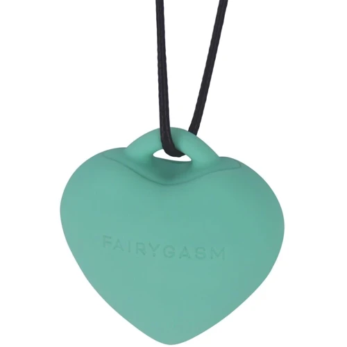 Мини-вибратор FairyGasm PleasureStone green