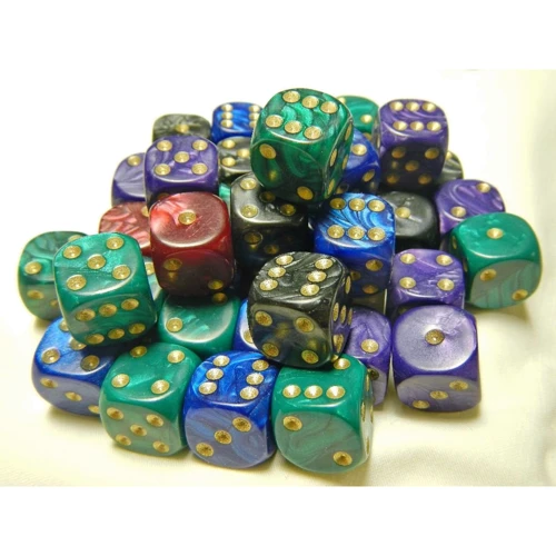 Кубики D6 (кольори в ас.): Виробник Україна