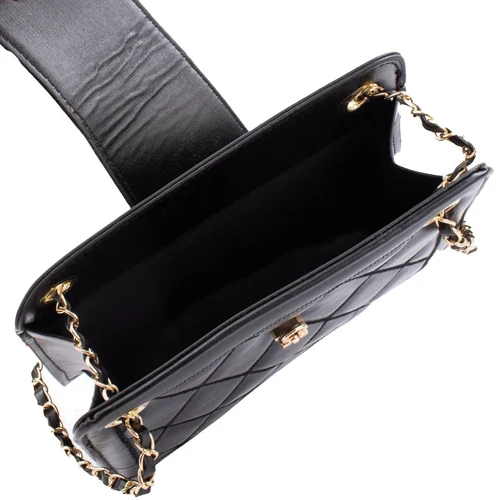 Женская сумка-сэтчел Valiria Fashion черная (4DETBI2231-2): Фактура Стеганая, Матовая, Гладкая