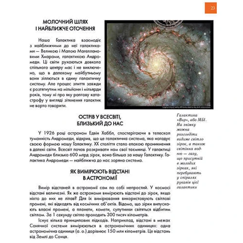 Космічні відкриття. Енциклопедія для допитливих: ISBN 978-966-935-818-9