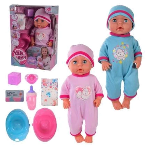Пупс Yale Baby YL1930F 2 вида с аксессуарами