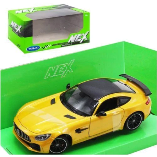 Машинка металлическая Welly Mercedes-AMG GT R 2 цвета, 1:24 (24081W)