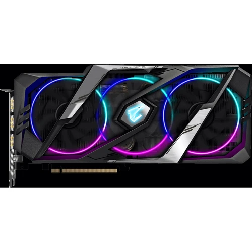 Видеокарта Gigabyte GeForce RTX 2080 SUPER AORUS 8GB (GV-N208SAORUS-8GC): Объем памяти, Гб 8