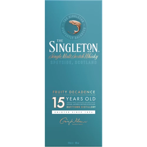 Віскі Singleton of Dufftown 15 YO, 0.7л 40% (BDA1WS-WSM070-054): Об'єм, л 0.7