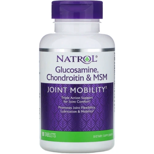 Natrol Glucosamine, Chondroitin And MSM, 90 Tablets (NTL-00228)