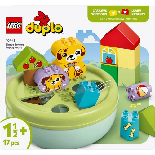 Конструктор LEGO Duplo My First Сортировщик фигур: дом для щенков (10441)