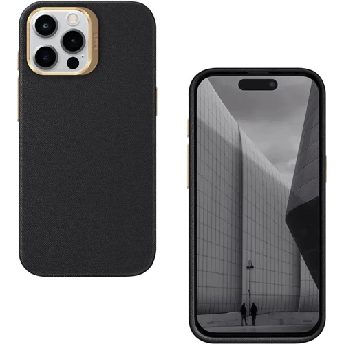 Чехол для iPhone LAUT PRESTIGE MagSafe Black (L_IP23D_PR_BK) for iPhone 15 Pro Max: Тип аксессуара чехол