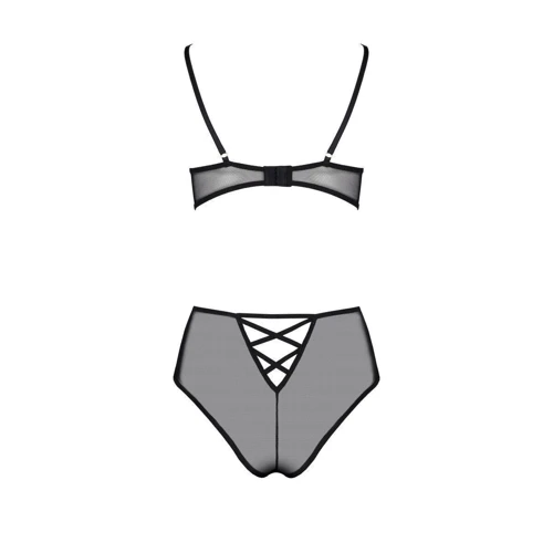 Эротический комплект Passion LOVELIA BIKINI black XXL/XXXL