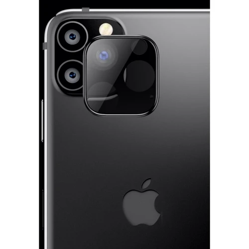 Защитное стекло для iPhone WK Camera Tempered Glass Metal Black (WTPC-006) for iPhone 11 Pro/iPhone 11 Pro Max: Тип защиты экрана на камеру