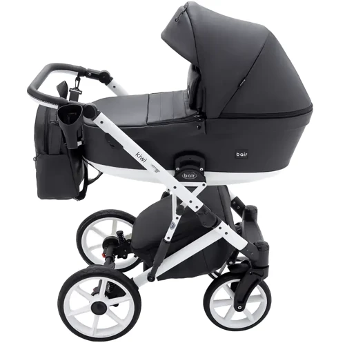 Универсальная коляска 2 в 1 Bair Kiwi White ECO BKW-29 черный (680743): Пол ребенка Унисекс