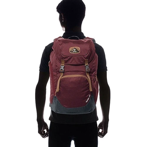 Рюкзак Рюкзак Deuter Walker 24 колір 5424 maron-granite (3810717 5424): Додатково Система спинки Airstripes, Ручка для перенесення, Поясний ремінь, Відділення для документів, відділе