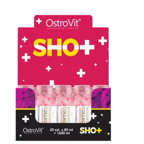 OstroVit Marine Collagen Shot 20 x 80 ml / coconut peach flavour