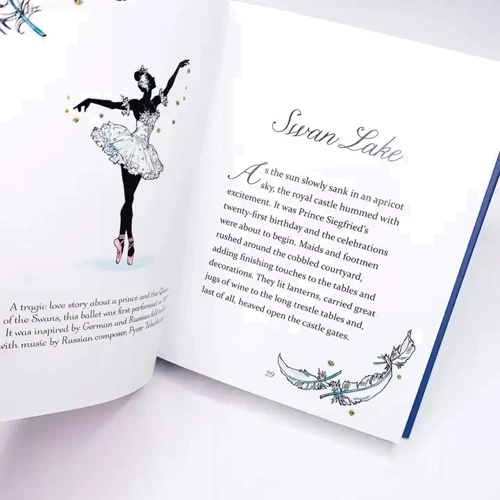 Illustrated Ballet Stories / Ілюстровані балетні розповіді: Обложка Твердая